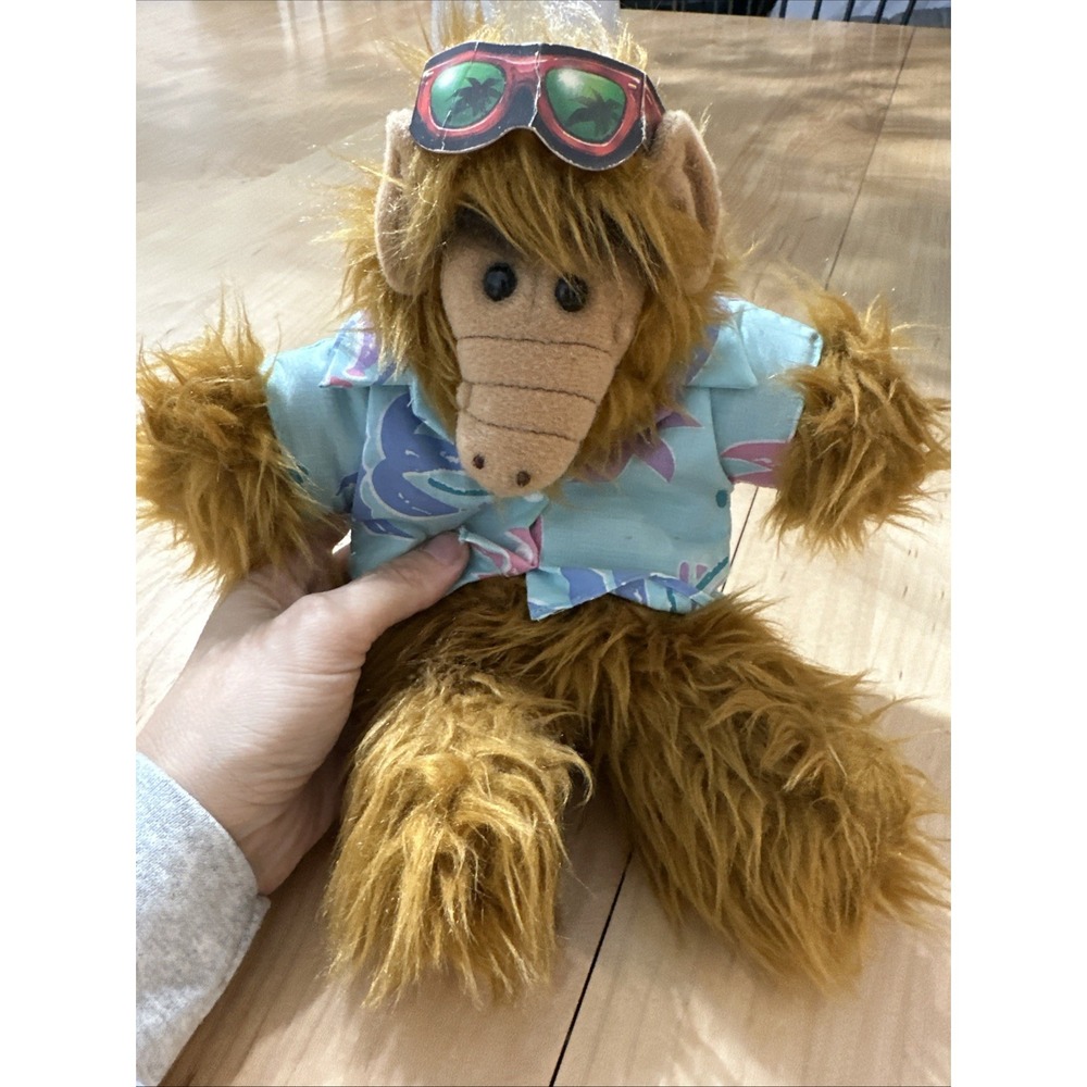 Vintage ALF Hand Puppet 1988 Alien Productions Hawaiian Shirt ABC 0003 Plush